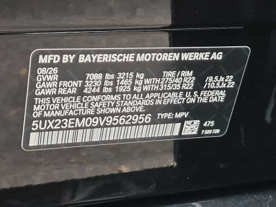 2027 BMW X7 xDrive40i