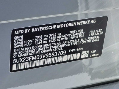 2027 BMW X7 xDrive40i