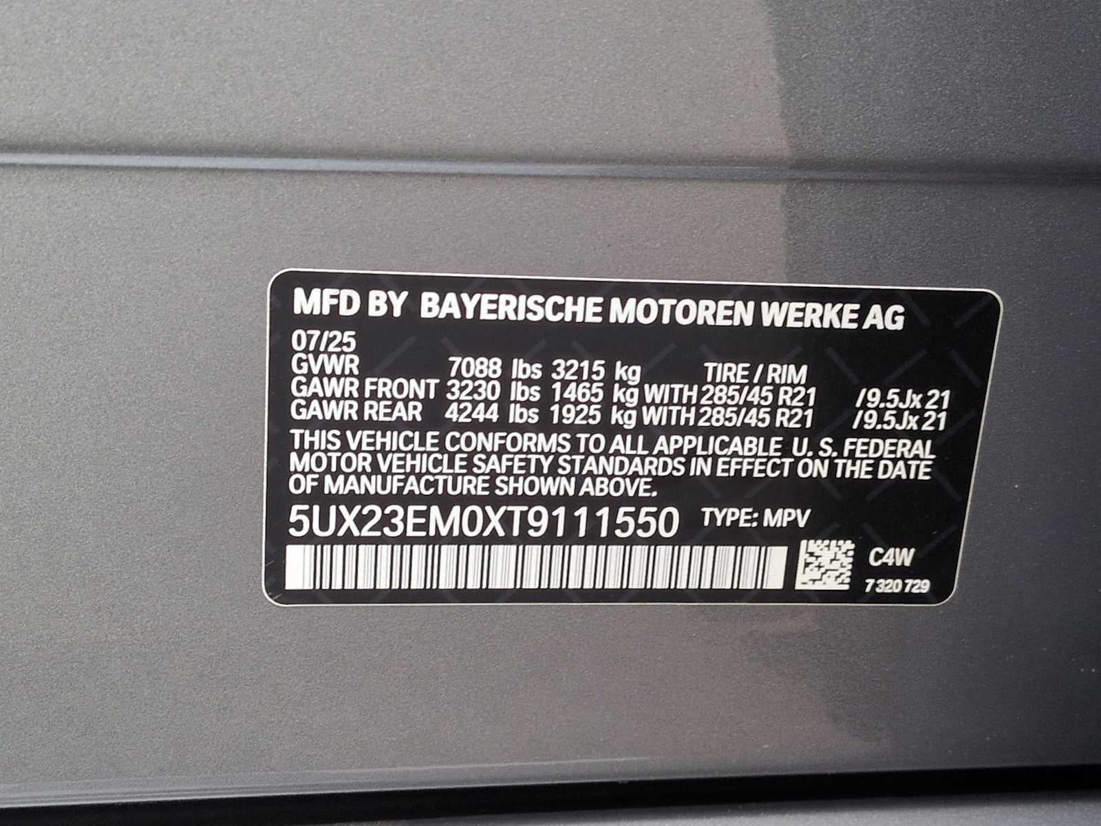 2026 BMW X7 xDrive40i