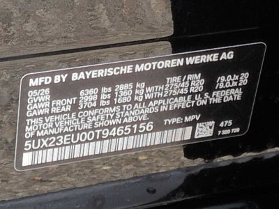 2026 BMW X5 xDrive40i