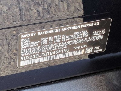 2026 BMW X5 xDrive40i