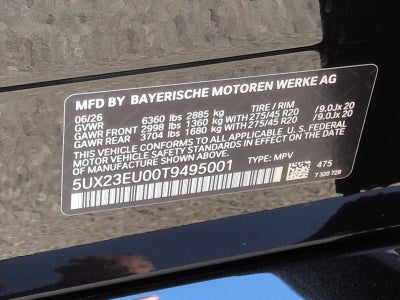 2026 BMW X5 xDrive40i