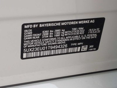 2026 BMW X5 xDrive40i