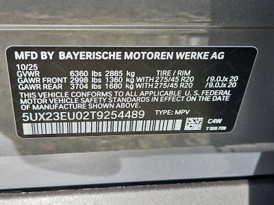 2026 BMW X5 xDrive40i