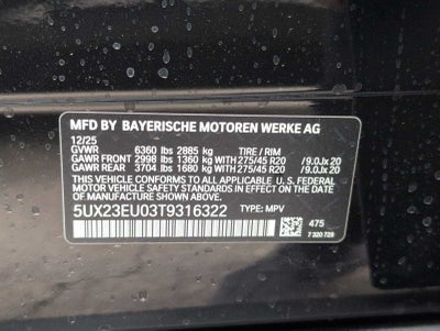 2026 BMW X5 xDrive40i