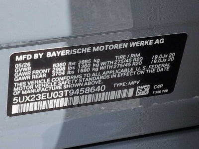 2026 BMW X5 xDrive40i