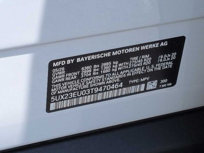 2026 BMW X5 xDrive40i