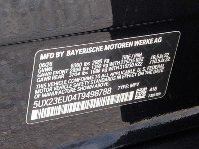 2026 BMW X5 xDrive40i