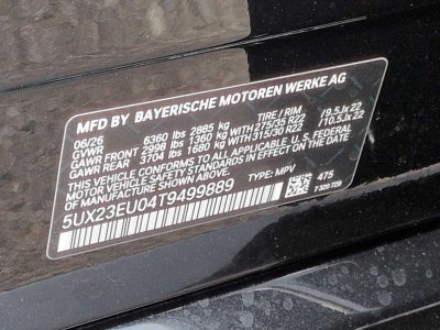 2026 BMW X5 xDrive40i