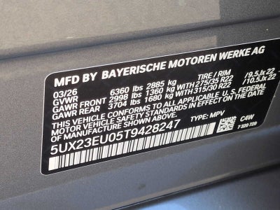2026 BMW X5 xDrive40i