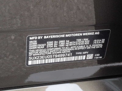 2026 BMW X5 xDrive40i