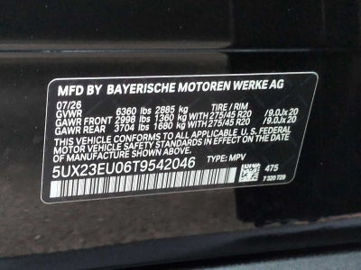 2026 BMW X5 xDrive40i