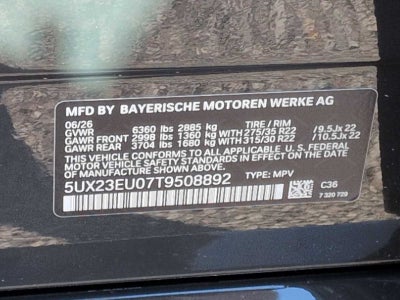 2026 BMW X5 xDrive40i