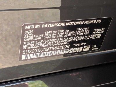 2026 BMW X5 xDrive40i