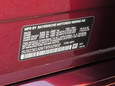 2026 BMW X5 xDrive40i