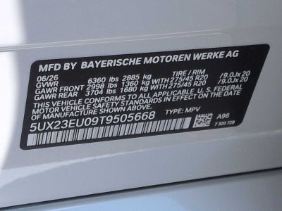2026 BMW X5 xDrive40i