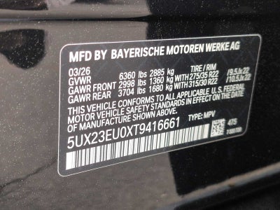 2026 BMW X5 xDrive40i