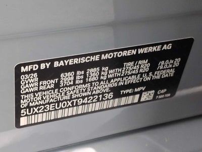 2026 BMW X5 xDrive40i