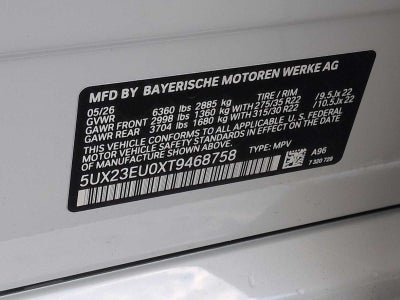2026 BMW X5 xDrive40i