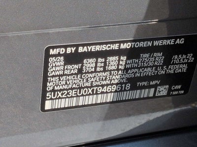 2026 BMW X5 xDrive40i