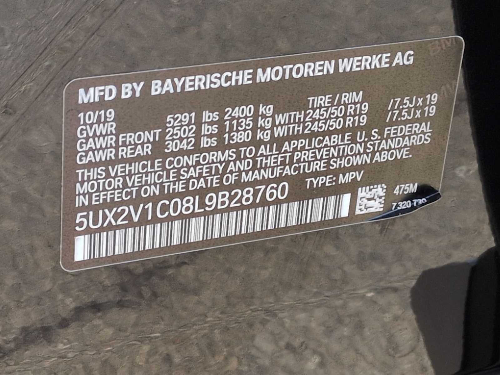 2020 BMW X4 xDrive30i