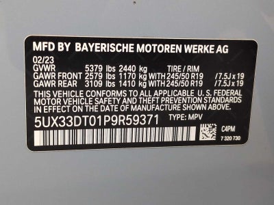 2023 BMW X4 xDrive30i