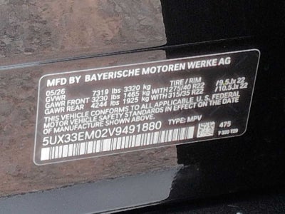 BMW X7 M60i 2027