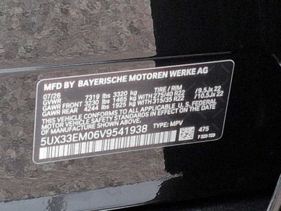 BMW X7 M60i 2027