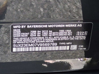 BMW X7 M60i 2027
