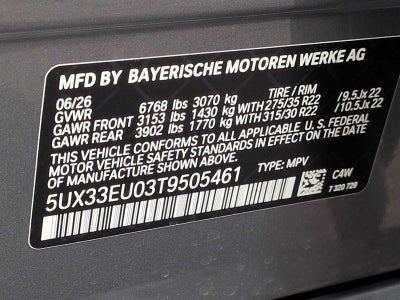 2026 BMW X5 M60i