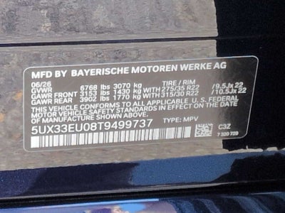 2026 BMW X5 M60i