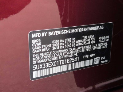 2026 BMW X6 xDrive40i