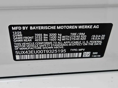 2026 BMW X5 xDrive50e