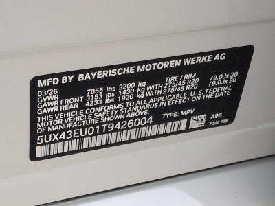 2026 BMW X5 xDrive50e