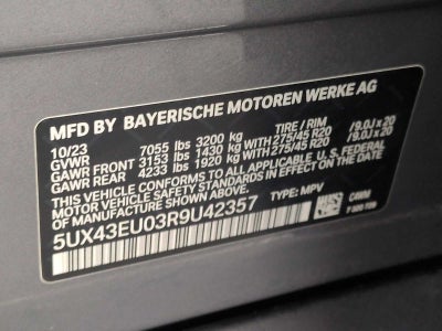 2024 BMW X5 xDrive50e