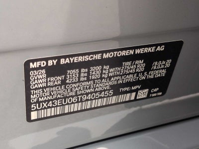 2026 BMW X5 xDrive50e