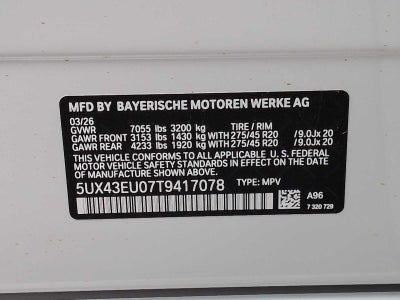 2026 BMW X5 xDrive50e
