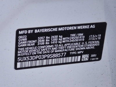 2023 BMW X3 xDrive30i