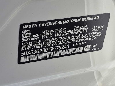 2026 BMW X3 30 xDrive