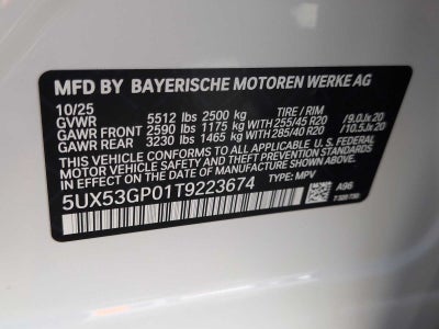 2026 BMW X3 30 xDrive