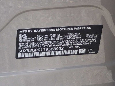 2026 BMW X3 30 xDrive