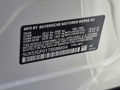 2026 BMW X3 30 xDrive