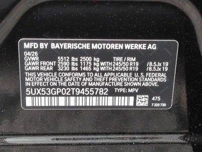 2026 BMW X3 30 xDrive