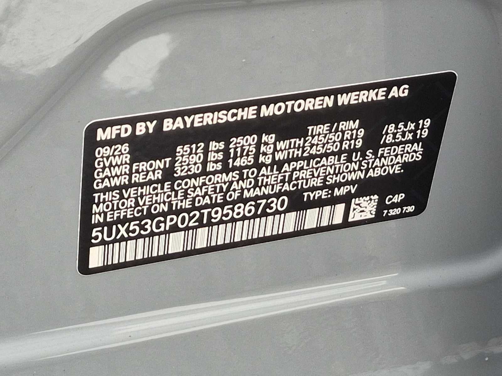 2026 BMW X3 30 xDrive