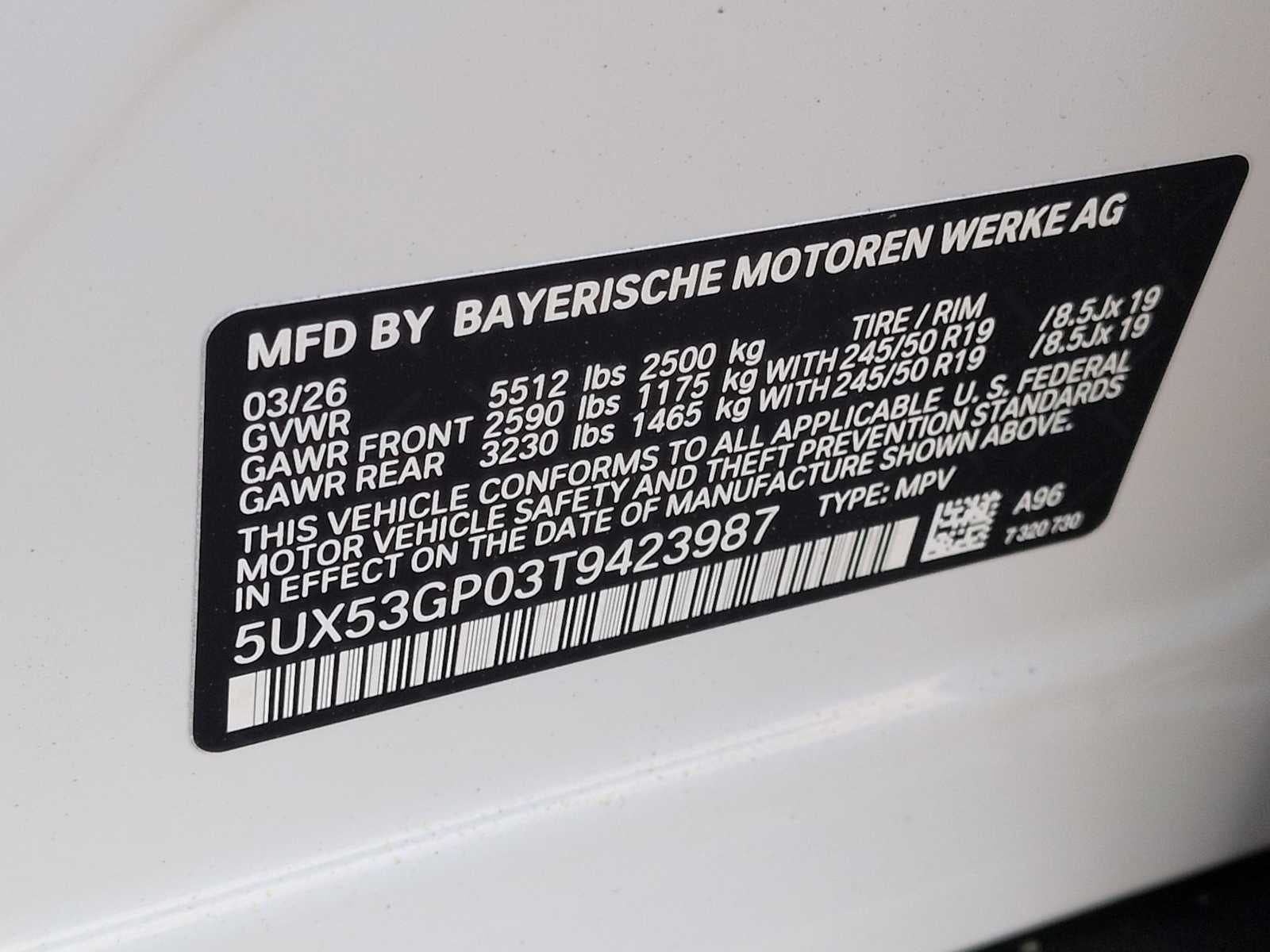 2026 BMW X3 30 xDrive