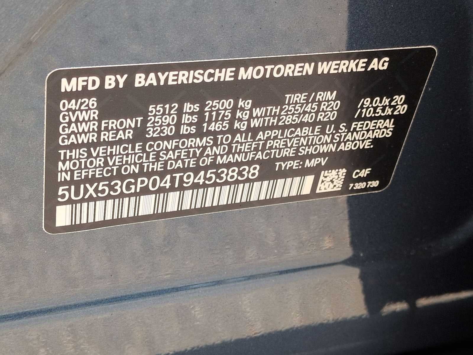 2026 BMW X3 30 xDrive