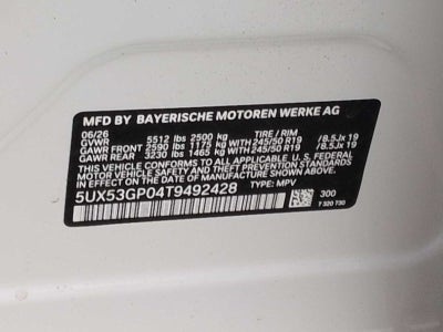 2026 BMW X3 30 xDrive