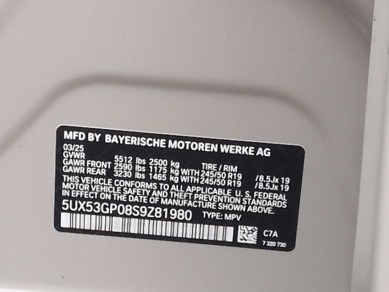 2025 BMW X3 30 xDrive