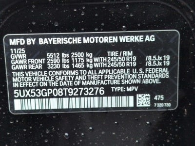 2026 BMW X3 30 xDrive