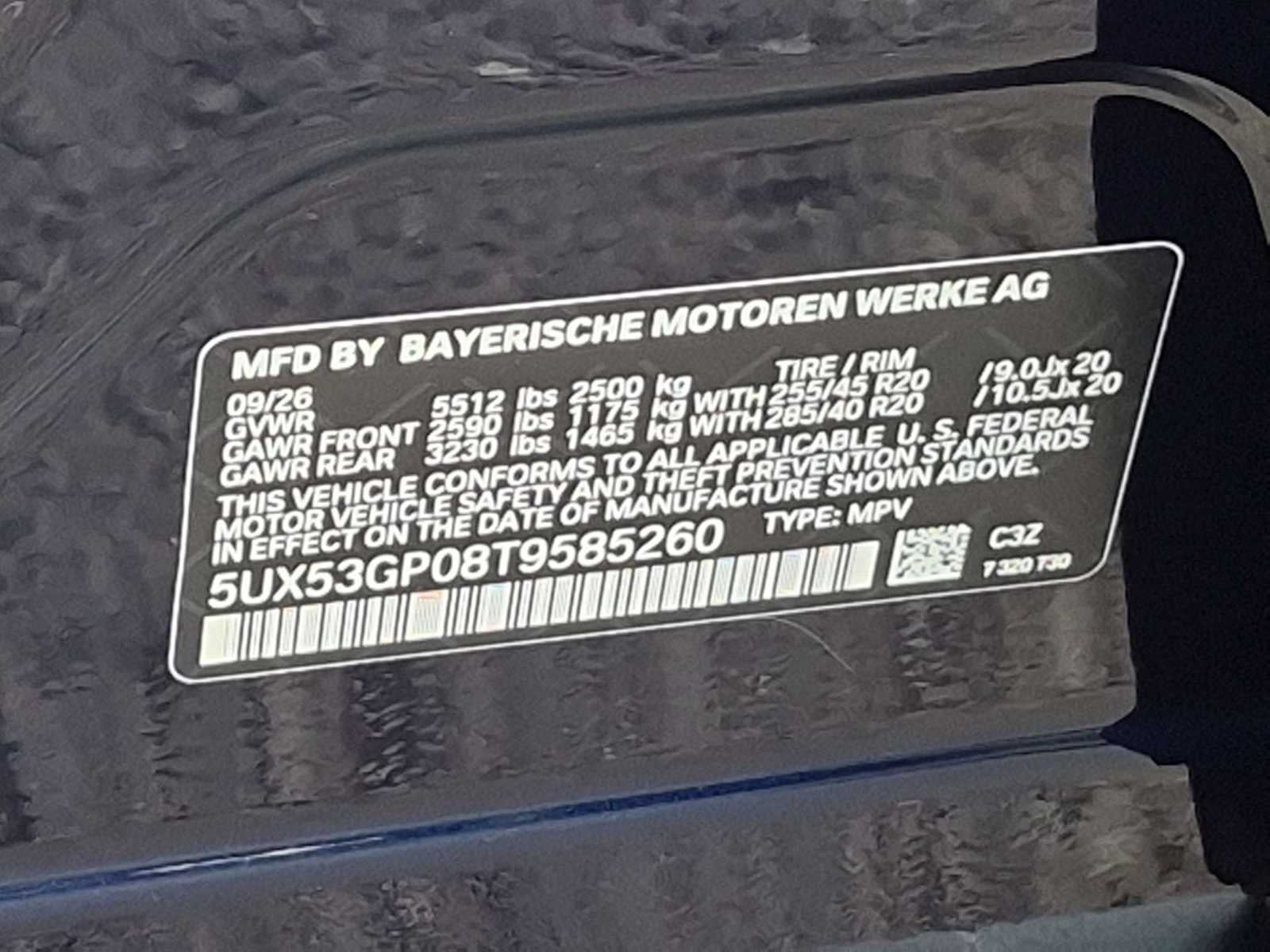 2026 BMW X3 30 xDrive